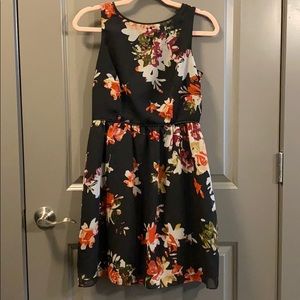 Loft printed dress, Size 4P